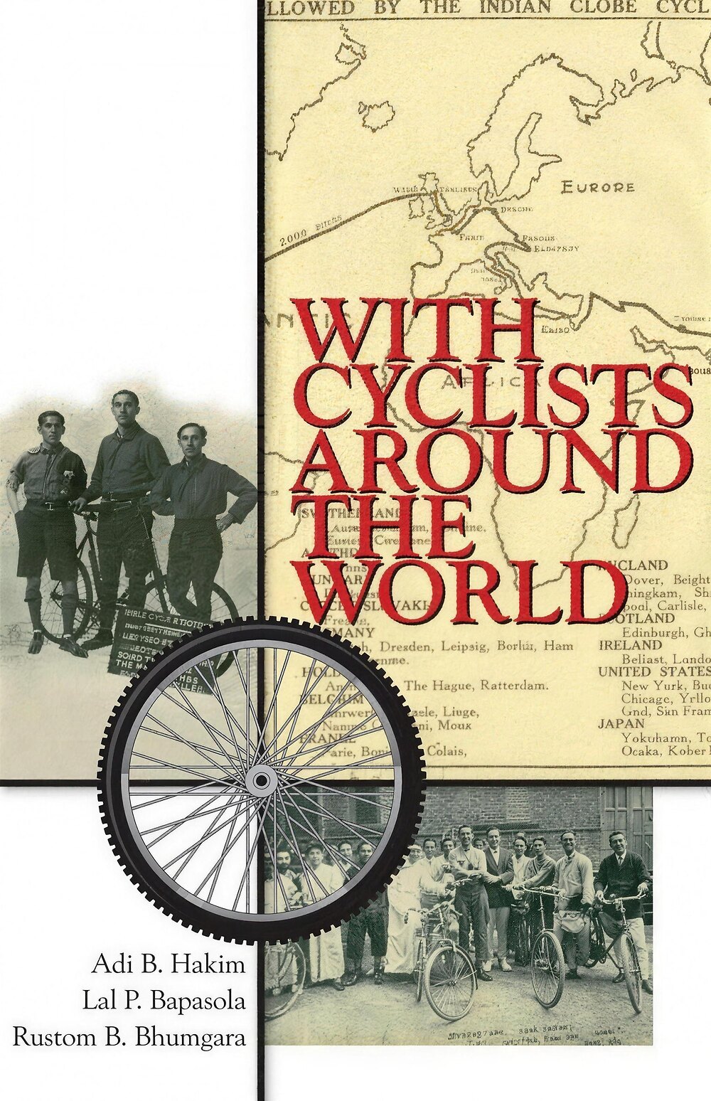The cover of the 1931 book With Cyclists Around the World
